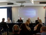 Da sx: Amalia Ponticelli, Ispettrice USR, Mons. Giudice, don Virgilio, Prof. Sergio Cicatelli