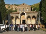 Gli IdR partecipanti al corso regionale durante la visita ai luoghi di arte e fede: S. Angelo in Formis